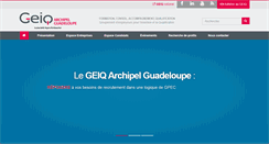 Desktop Screenshot of geiq-guadeloupe.org